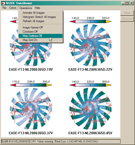 The NSIDC DataViewer