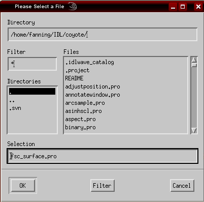 Dialog_Pickfile as it is suppose to be.