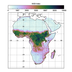 GeoTiff Registered Image Plot