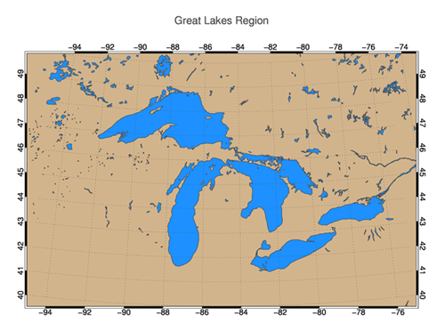 Using the GSHHS database.