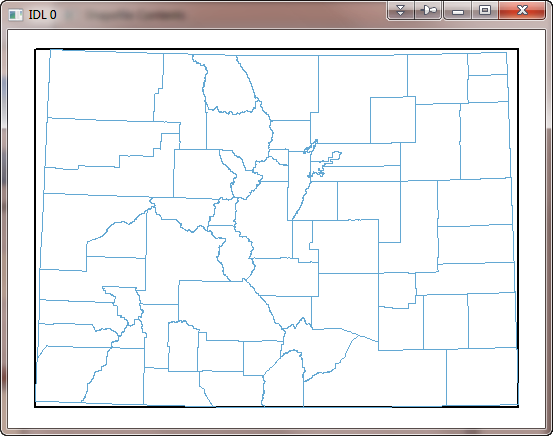 Colorado counties.