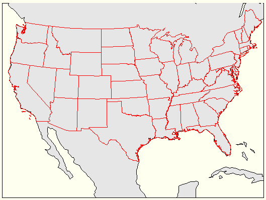 New England states are drawn